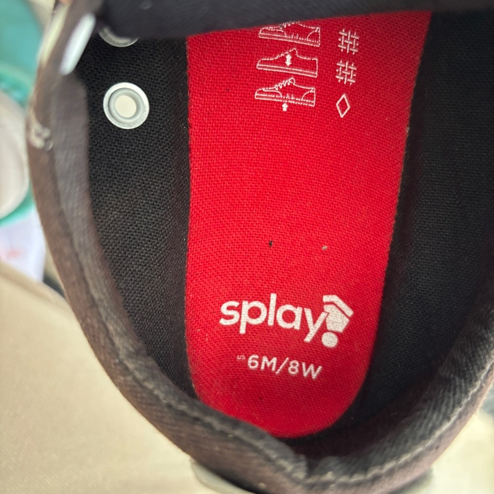 Women's Black Splay Shoes - Picture 3 of 5